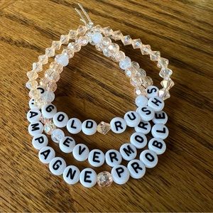 3 Taylor Swift Evermore Album Friendship Bracelets for ERAS Tour